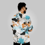 Trendy Modern Flower Style Casual Shirt for Men