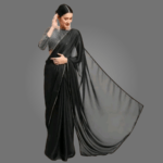 Elegant Satin Silk Saree for Women with Zari Woven Dupion Silk Blouse