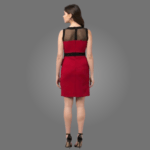 Chic Sleeveless Cotton Blend Bodycon Dress for Women