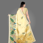 Elegant Crepe Saree for Women with Blouse Piece