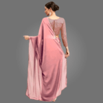 Elegant Satin Silk Saree for Women with Zari Woven Dupion Silk Blouse