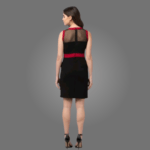 Chic Sleeveless Cotton Blend Bodycon Dress for Women