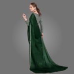 Trendy Vichitra Silk Saree for Women with Satin Embellished Blouse